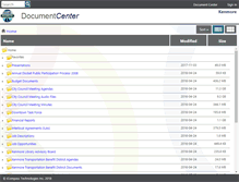 Tablet Screenshot of kenmore.civicweb.net