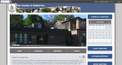 Desktop Screenshot of haliburton.civicweb.net