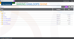 Desktop Screenshot of kamloops.civicweb.net