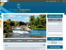 Tablet Screenshot of greaternapanee.civicweb.net