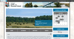 Desktop Screenshot of leedsthousandislands.civicweb.net